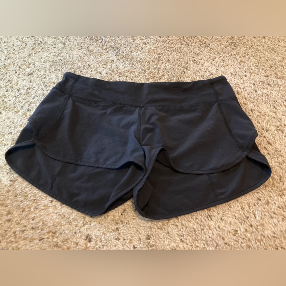 lululemon athletica Black Athletic Shorts